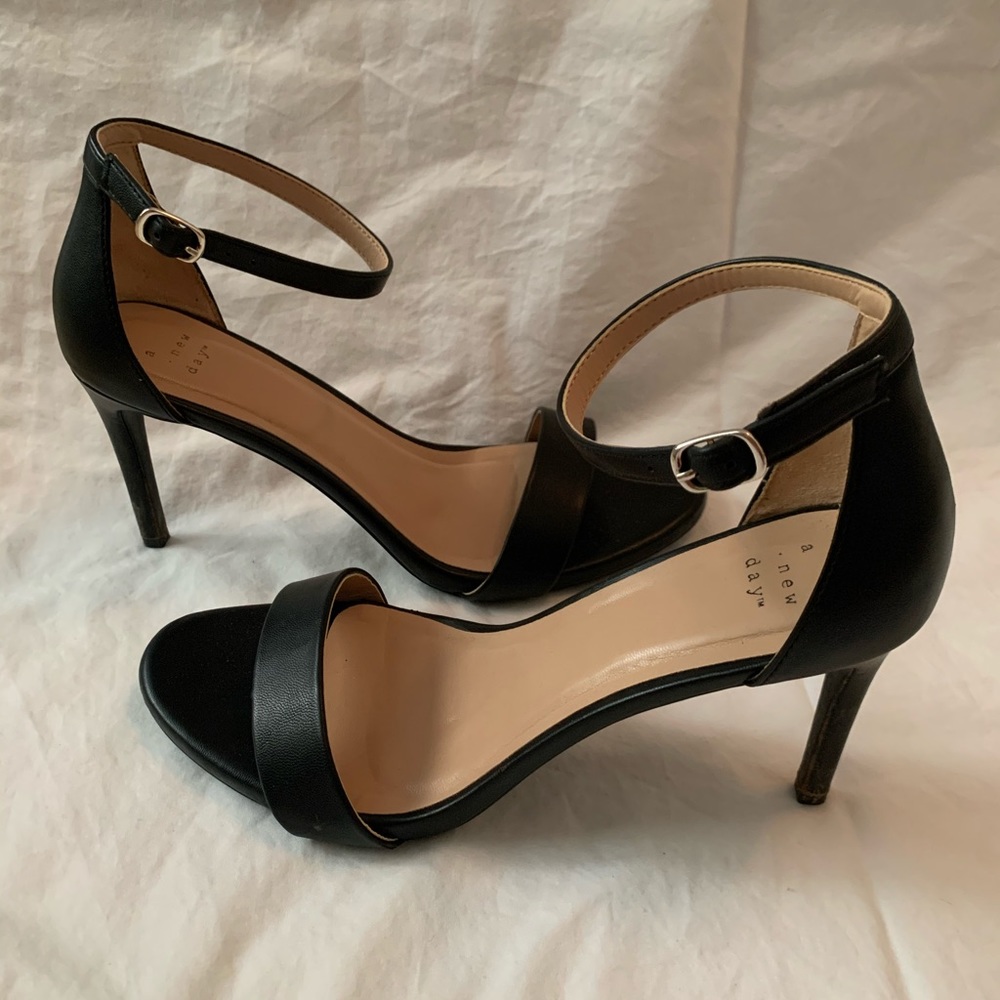 Black heels